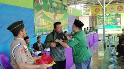 kades tanjung harapan jadi anggota banser
