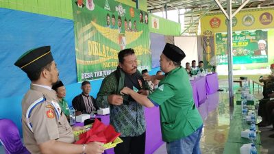 kades tanjung harapan jadi anggota banser