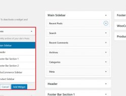 Cara Mengatur Sidebar di WordPress