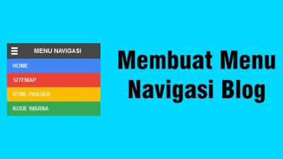 Membuat Blog yang Mudah Dinavigasi