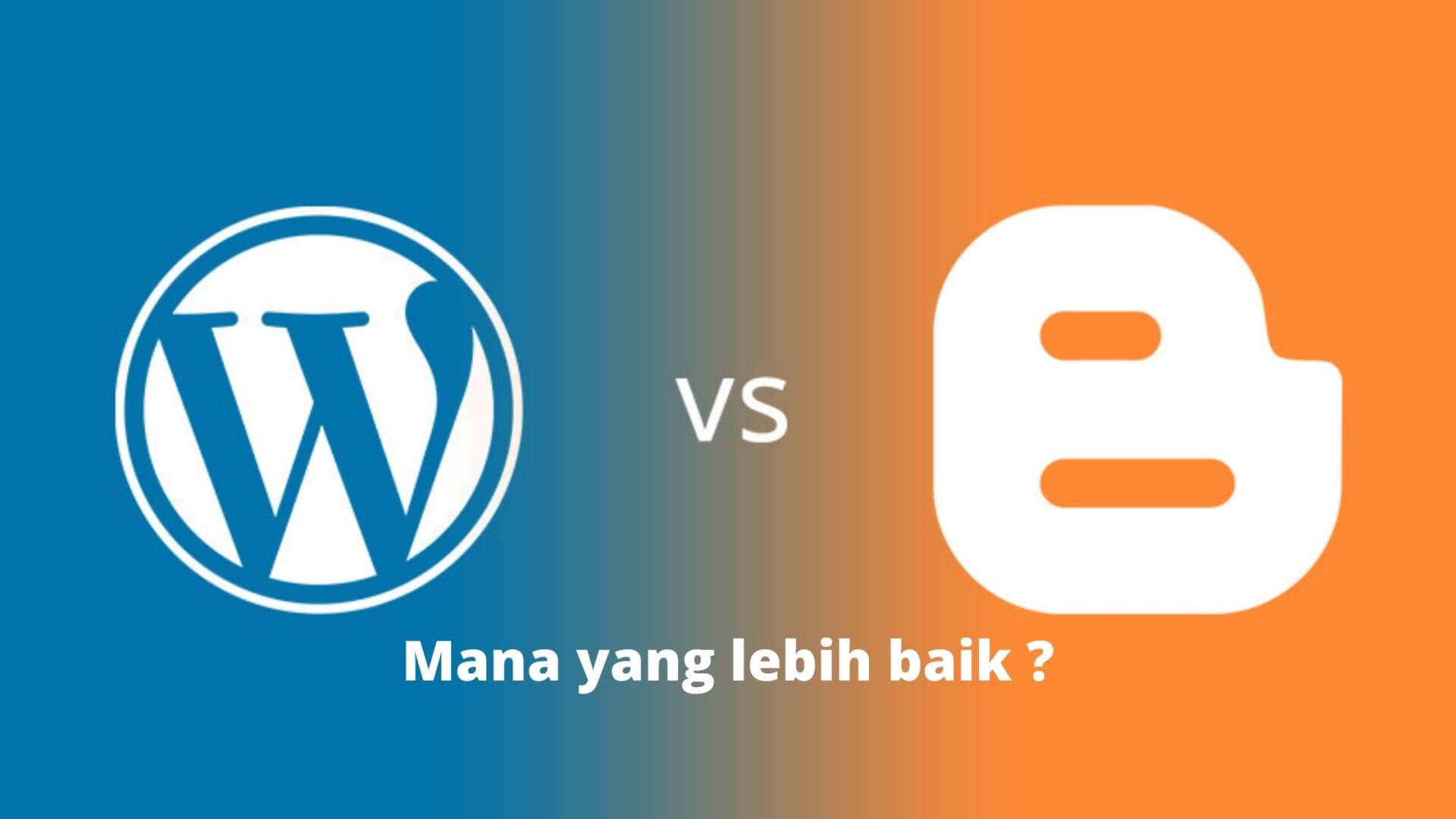 WordPress vs Blogger