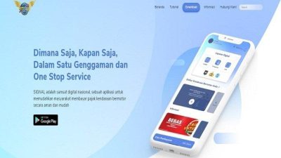Cara Mudah Bayar Pajak Sepeda Motor Dengan Aplikasi SIGNAL