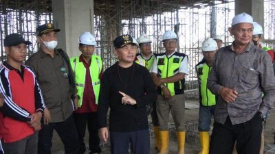 Gubernur Kalteng Sugianto Sabran Tinjau Pembangunan RSUD Modern Type B