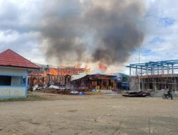 Kantor Bupati Dogiyai Terbakar, Polisi Lakukan Penyelidikan untuk Ungkap Penyebab Kebakaran