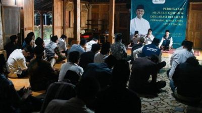 Relawan Anies Baswedan Gelar Peringatan Nuzulul Quran Dan Deklarasi Relawan Di Brebes Jawa Tengah