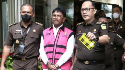 Kejagung Pastikan Penetapan Status Tersangka Johnny G Plate Tak Ada Unsur Politik