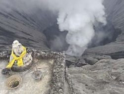 Patung Ganesha Di Gunung Bromo Hilang, Polisi Olah TKP, Diduga Jatuh