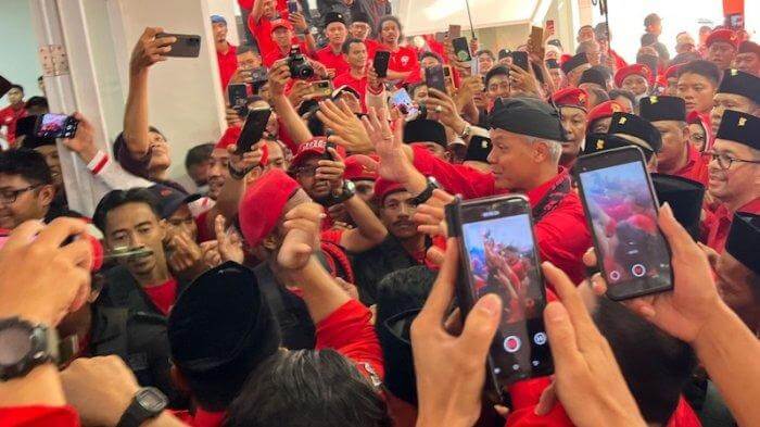 Teriakan Ganjar Presiden Menggema Di Acara Konsolidasi PDIP Di Banten