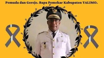 Wakil Bupati Yalimo Jhon Wilil Meninggal Di RS Dian Harapan Jayapura