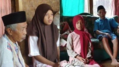 Kisah Pilu Bocah SD Rawat Kakeknya Yang Stroke Seorang Diri, Orang Tua Sudah Lama Bercerai