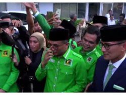 Sandiaga Uno Tiba Di Kantor DPP PPP