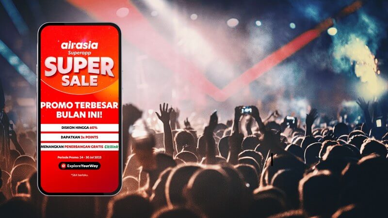 Nikmati Sensasi Nonton Konser di Luar Negeri dengan Budget Hemat Bersama airasia Superapp