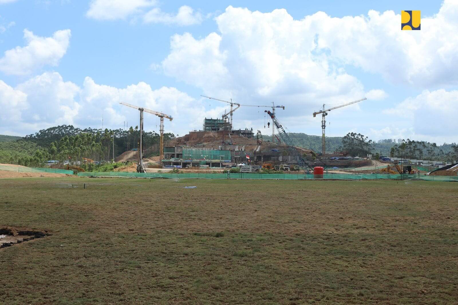 Pembangunan Infrastruktur Dasar IKN Berjalan Pesat