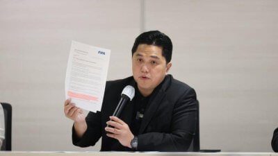 Erick Thohir Sebut Pergantian Rumput Hybrid JIS Atas Kehendak FIFA