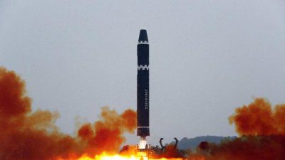Korea Utara Meluncurkan Rudal Balistik Antarbenua Saat Ktt Nato Tengah Berlangsung