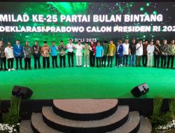 Partai Bulan Bintang (PBB) Resmi Mendukung Prabowo Subianto Sebagai Calon Presiden Di Pilpres 2024