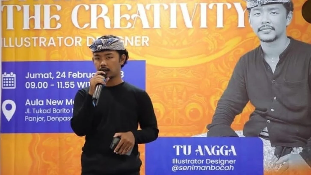 Konten kreator seniman bocah asal Bali yang menginspirasi